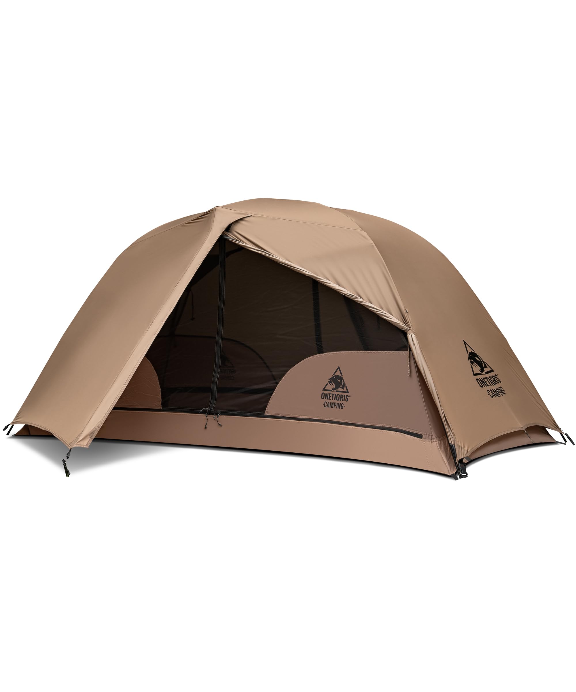 

OneTigris COSMITTO Freestanding Dome Easy Waterproof and with 2000mm Water Camping Includes Storage Bag 1-Person Shelter, Assembly, Windproof,