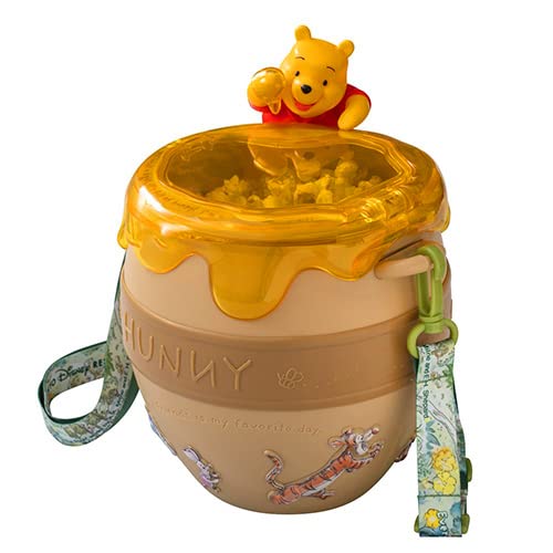 gaia80 Winnie the Pooh Popcorn Bucket (Honey Pot Shape) [Tokyo Disney Resort Exclusive] Disney Goods Souvenir