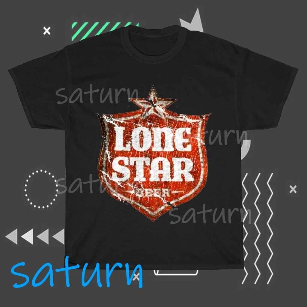 Lone Star Beer Logo T-Shirt Funny Size S to 5XL XL
