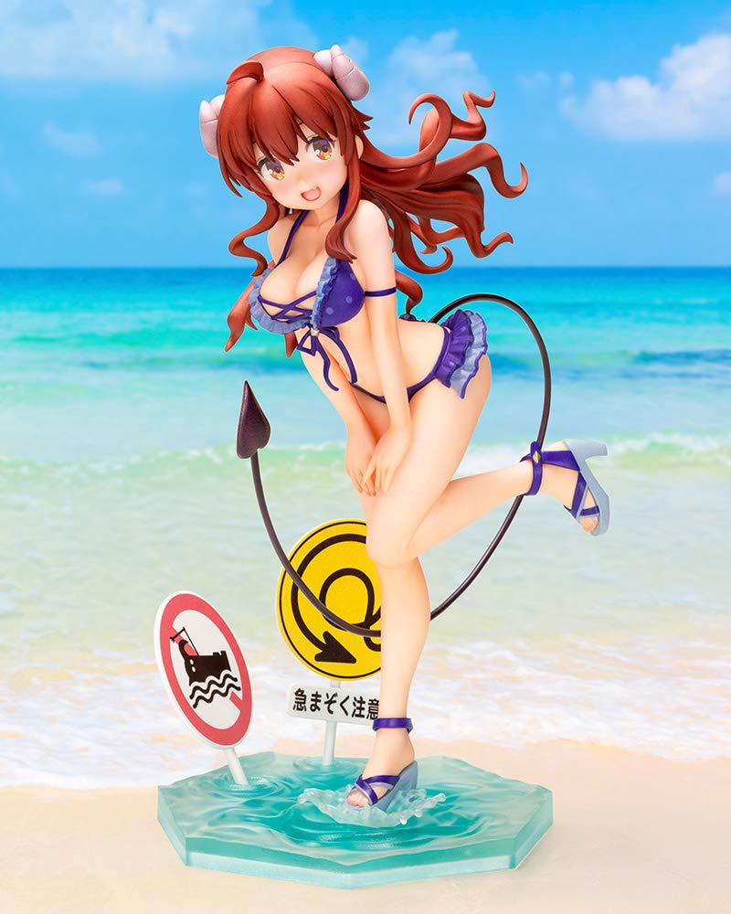 Tsuya Machikadomazoku Shadow Mistress Yuko Swimsuit Scale PVC Painted Finished Figure PP922 Ver. 1/7