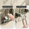 Creative Rotating Suction Cup Hook Wall Mounted Water Ripple Row Hook Bathroom Hook