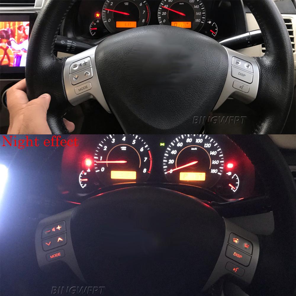 Steering Wheel Switch Audio Phone Volume Control Buttons For Toyota Corolla ZRE15 2007-2009 84250-02200