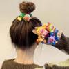 Cartoon cute doll high elastic headband hair rope rubber band sweet side clip simple hair band hair accessories