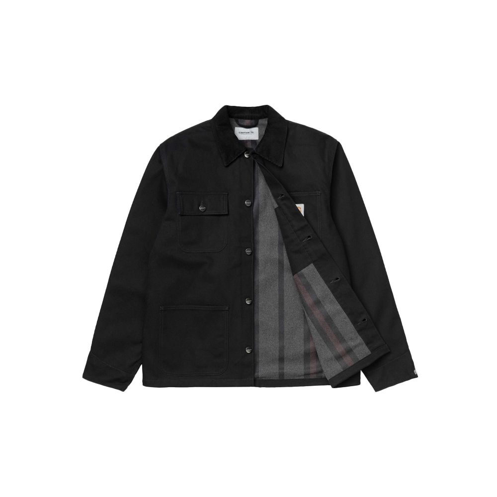Carhartt WIP Michigan Coat Classic Long Sleeve Jacket Men Jackets Black I028425-89-01