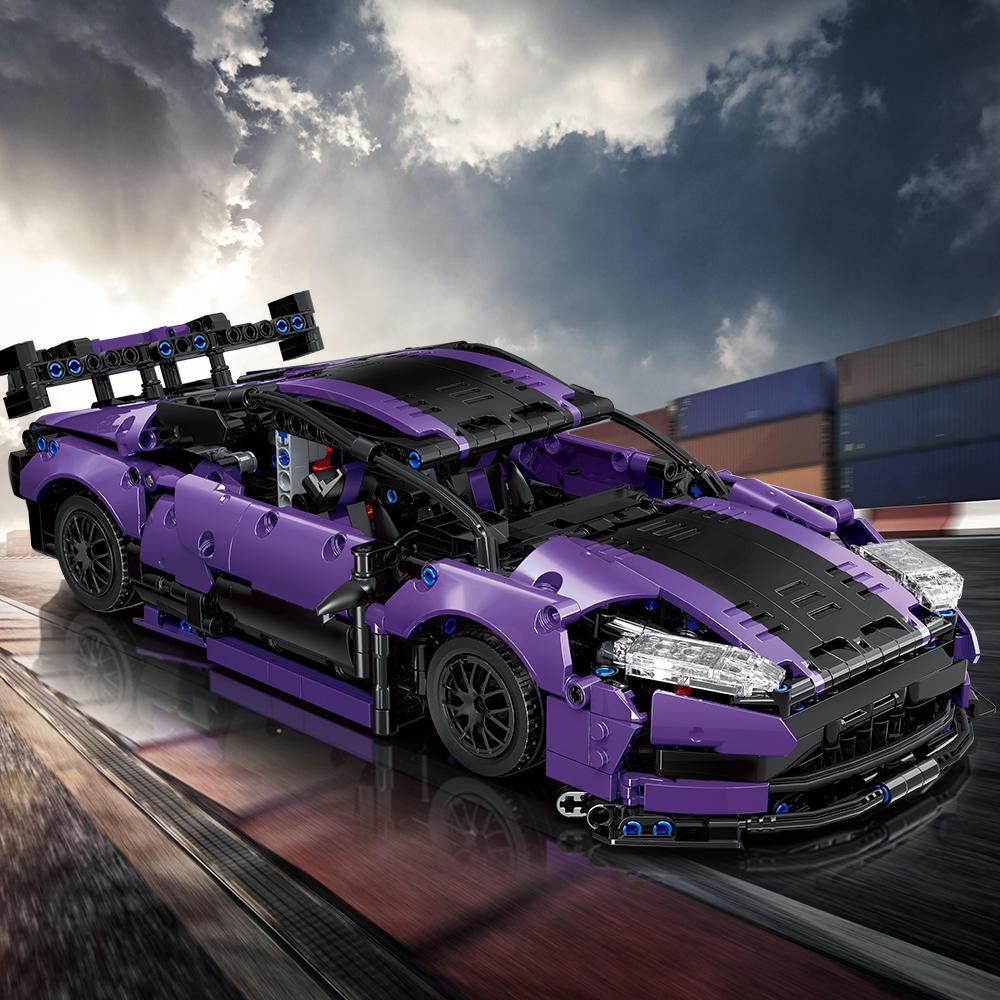 Ungiftiges Aston Martin Sportwagen Baustein Modell Moc Auto Konstruktionsset Geeignet Für Erwachsene Und Kinder Montage Spielzeug 1266 Teile