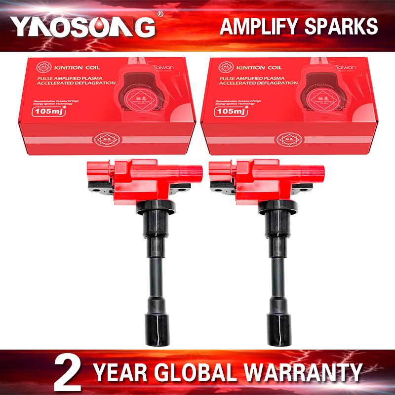 2pcs Ignition Coil For Suzuki Esteem Aerio Baleno Jimny1.6L Sistema De Ignición 33400-62J00 33400-65G00 UF280 2PCS PRO