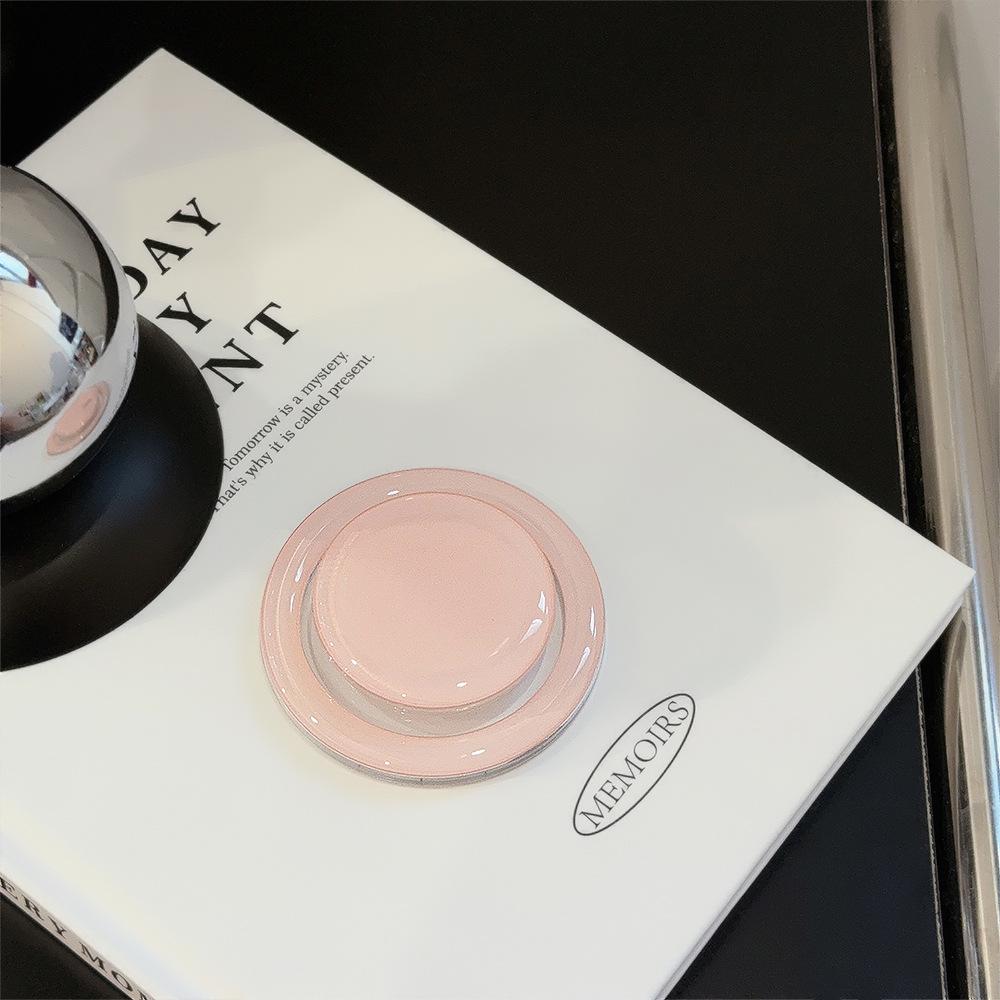 

Простой однотонный магнитный держатель для телефона One size розовый