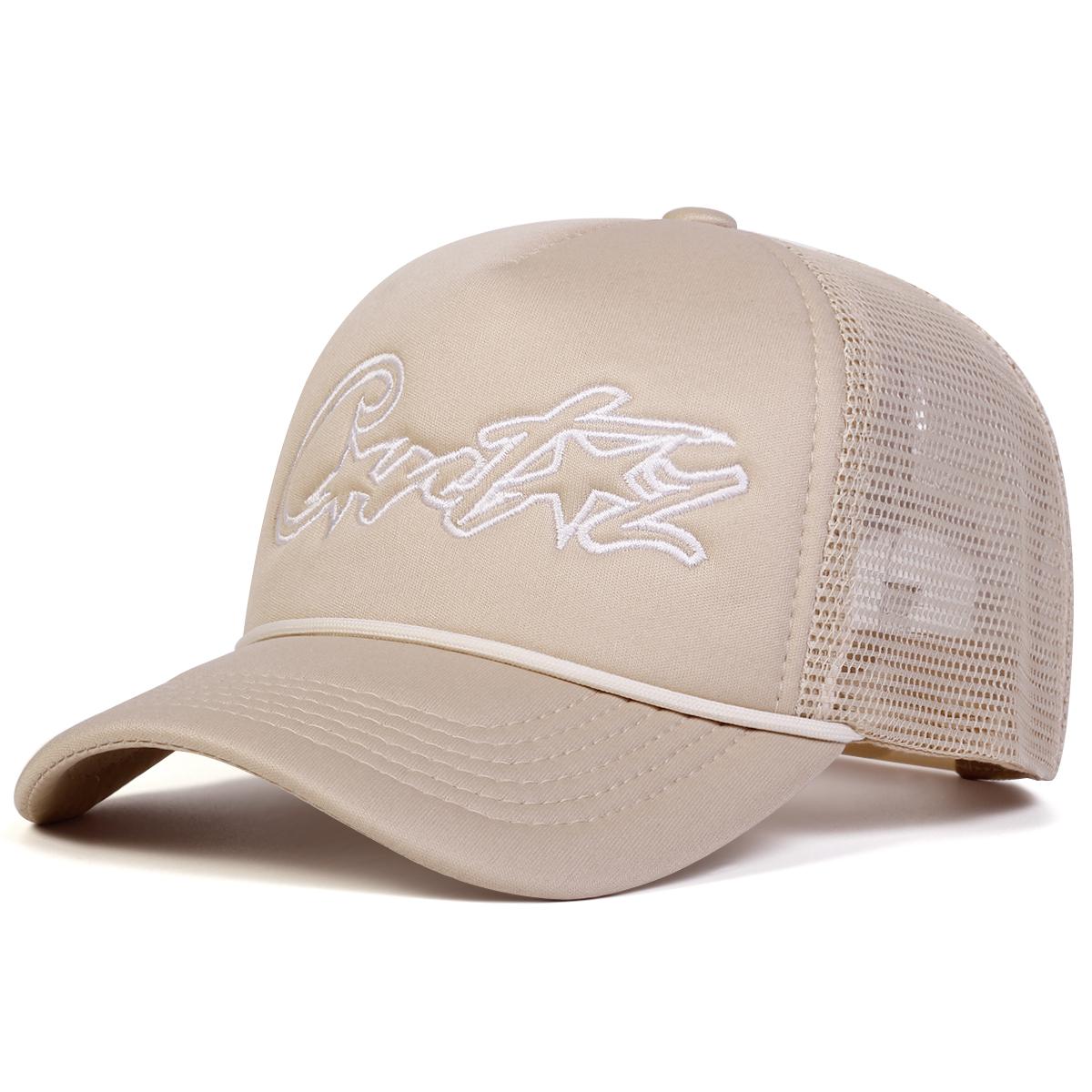 

Unisex CRTZ Pentagram Embroidery Baseball Net Caps Spring and Summer Outdoor Activity Adjustable Size Everyday Hats Sunscreen Hat хакі