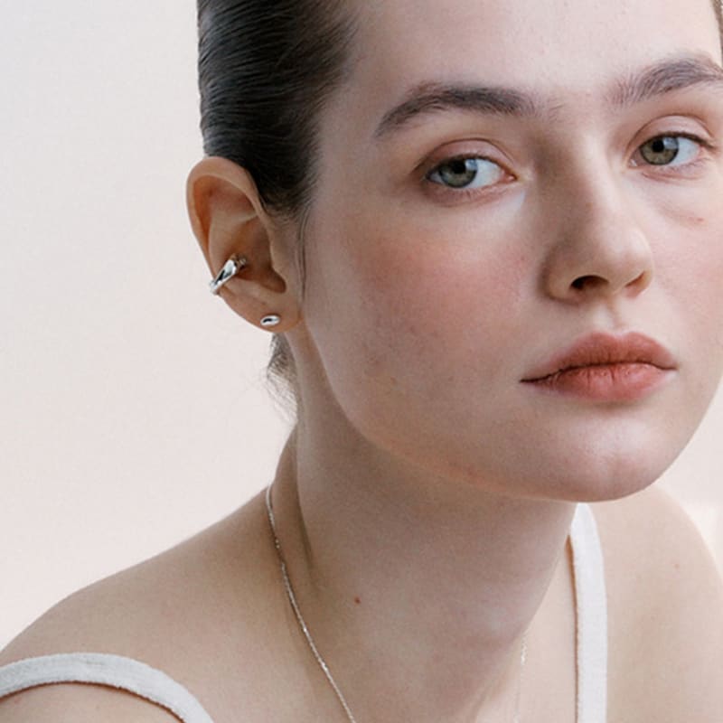 ROAJU [silver925]discliche Volume Earcuff