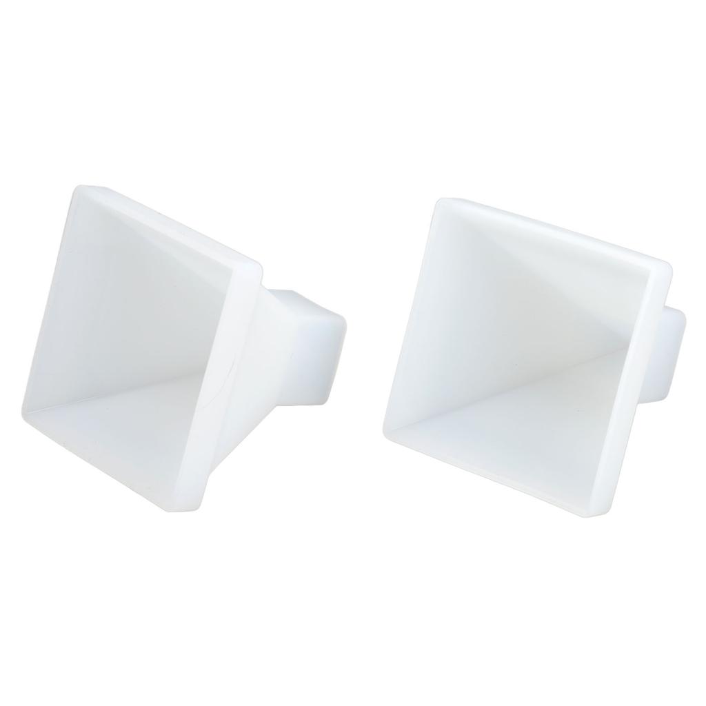 2pcs Pyramid Molds DIY Crystal Epoxy Mould Large Pyramid Silicone Hand Made Epoxy Resin Mould Home Decoration