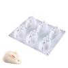 6-Cavity Bunny Silicone Mold for Pudding Cake Jelly Baking Tools