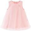 Minibala Girls' Sweet Mesh Splice Dress