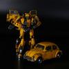 Battle-Damaged Black Mamba Transforming Robot Toy Car Model