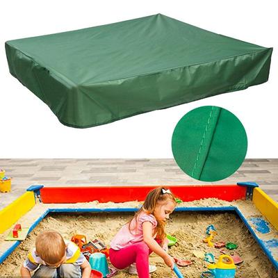 Cubierta protectora para caja de arena, dosel para caja de arena con cordón, cubierta para piscina