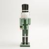 Christmas Nutcrackers Ornament Small Wooden Soldier Christmas Decorations Nutcrackers Figure Ornament for Table Shelf