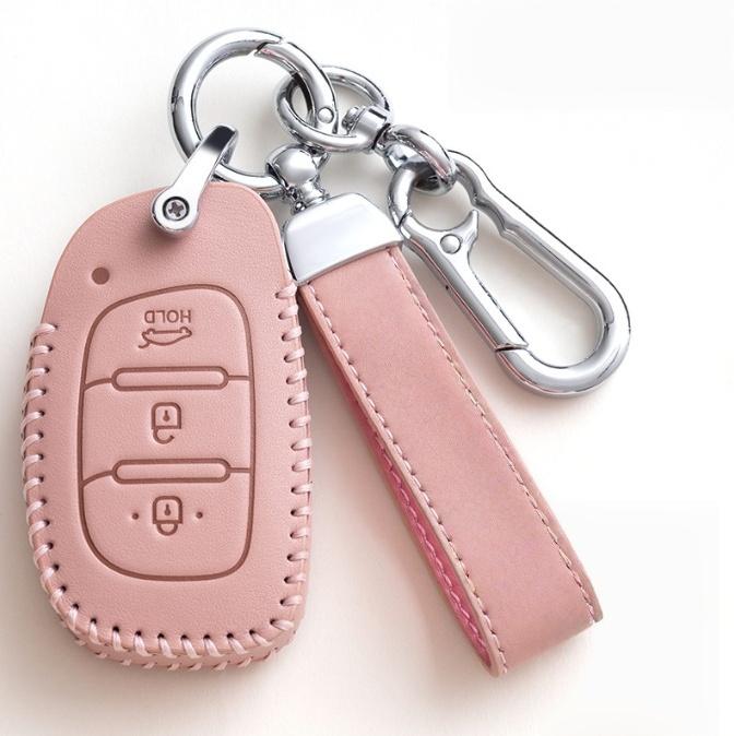 3 Button Soft Car Key Case For  Ix35 I40 I20 I10 Tucson Elantra Creta Sonata Ioniq Accent Creata Smart Remote Fob Cover