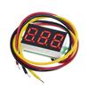 Compact 0.36 Inch Voltages Meter with Three Wire Designs Voltages Monitors for Accurate Measurements In Various Devices