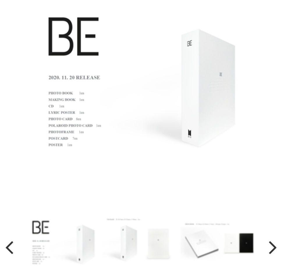 [USED] BTS Album "BE