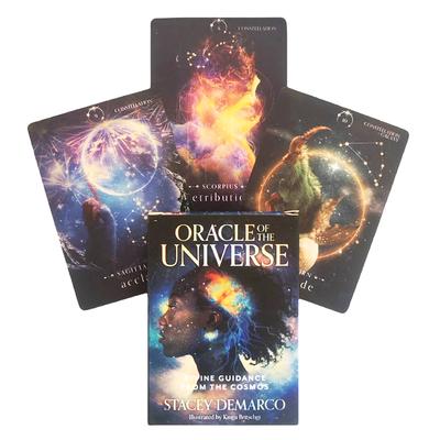10,4*7,3cm Oráculo do Universo Orientação divina do cosmos 44 Pcs cartões