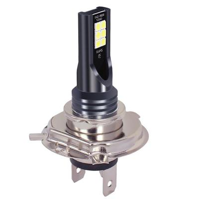 High Power H4 3030 LED Front Fog Light for Cars, Motorcycles, and Tricycles - 12 Lights with Anti-Fog Bulb.