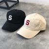 Unisex Spring Summer Sport Caps Male Women Letter S Baseball Cap Korean Style Baseball Cap Sun Hat