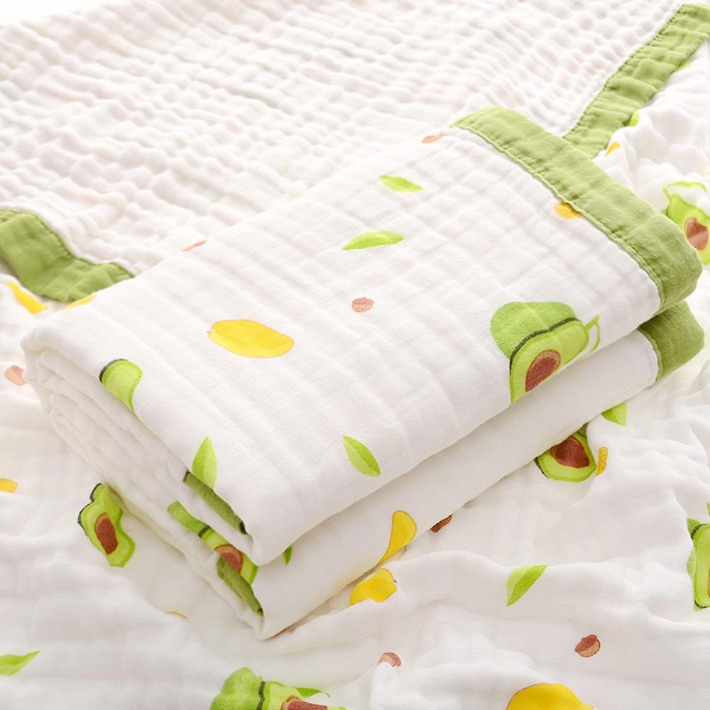 Baby Pure Cotton Class A Soft and Breathable Six-layer Integrated Children's Bath Towel Kindergarten Small Quilt