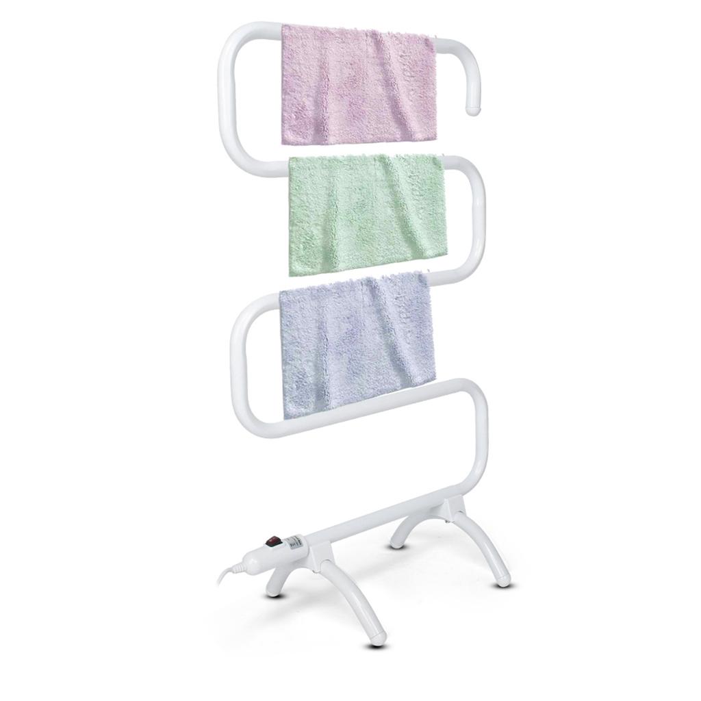 Household Floor Stand S Shape Constant Temperature Electric Heating Drying Towel RackAU Plug 220V