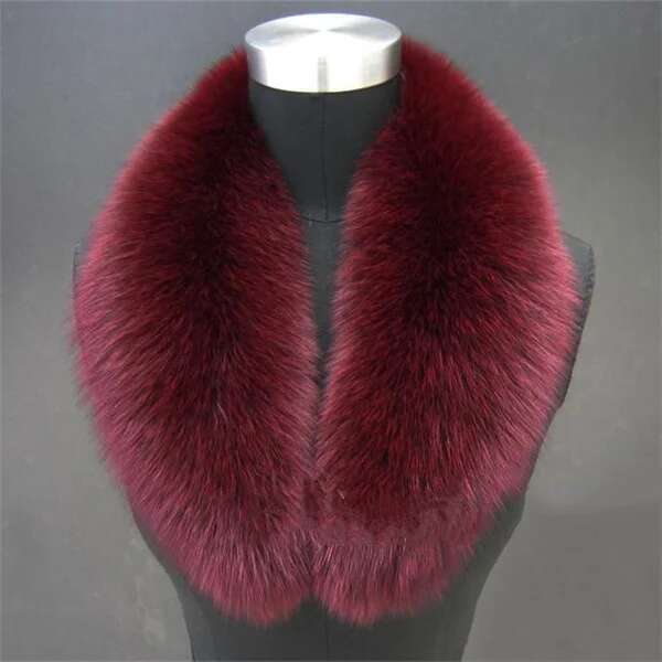 Natural Raccoon Fur Collar Scarf Genuine Fur Scarves Shawl Neck Warmer Fur Square Collar Women Long Scarf Winter Fox Fur Collar