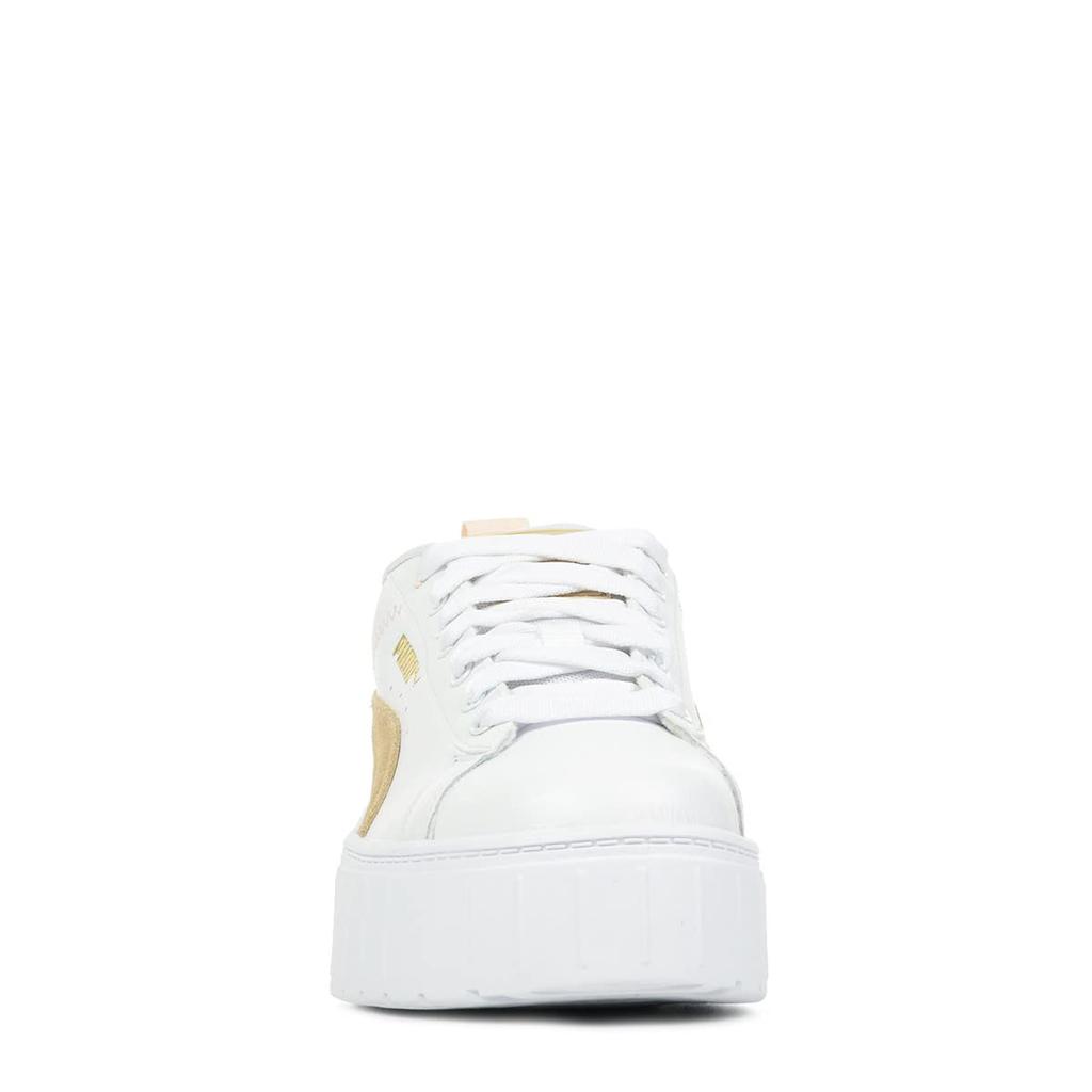 PUMA Maize Wedge Platform Pastel 2023 Alpine Size Women's Sneakers, Color, 388566, Fall/Winter Snow, 25.5cm
