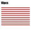 5/10pcs Car Hood Reflective Sticker Strip Waterproof Front Hood Grill Decals Car Exterior Decoration Reflective Stickers
