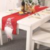 Rudolph Design Christmas Table Runner with Hanging Legs Suitable for Holiday Dining Tables and Farmhouse Style Decorations