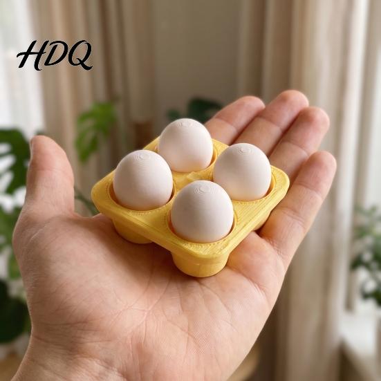 Novelty Holiday Gift 3D Printed Keyboard Fidget Toy Egg Carton Clicker Toy with Clicky Feel Desktop Ornament Keychain for Adults Work Desk Backpack