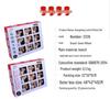 Mini Beechwood Kongming Lock & Luban Nine Ring Puzzle Set - Educational Brain Teaser for Kids & Students