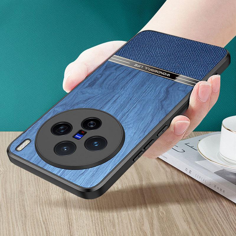 Bionisk Trädstruktur Telefonfodral För vivo X200 Pro X100 Ultra Mjukt Silikon Linsskydd För Vivo X200 Pro mini X100 X80 X70 X90 Pro Plus