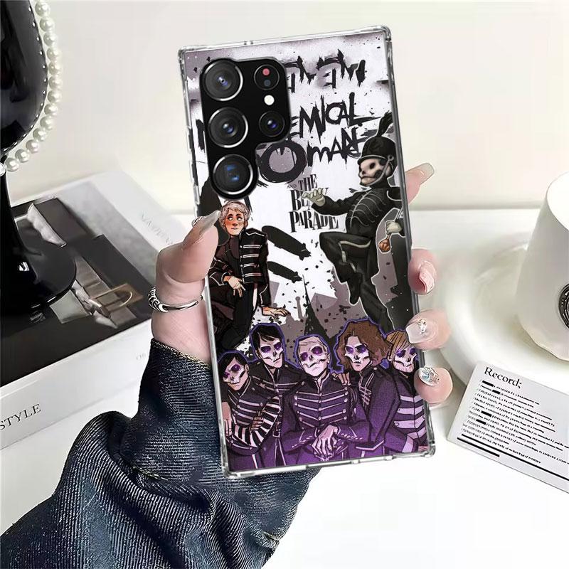 

My Chemical Romance MCR For Samsung Galaxy Note 20 Ultra 9 8 10 Pro Phone Case S10E S10 Lite S9 Plus S8 + S7 Edge A6 A7 A8 J4 J6 Samsung Note 20Ultra