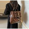 New Women's Bag, Retro Double Shoulder Student Bag.