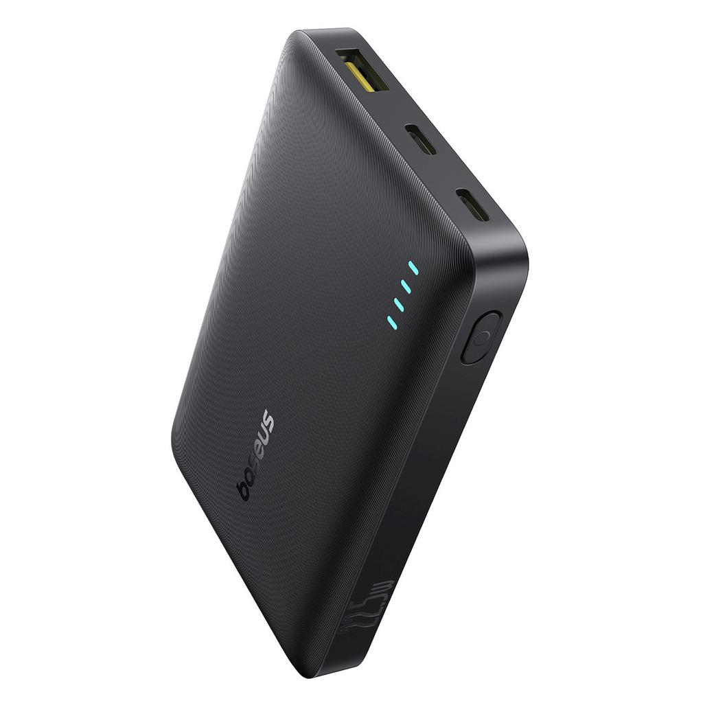 Powerbank 10000mAh 22.5W EnerFill FP21 USB-A USB-C with USB-C cable - black