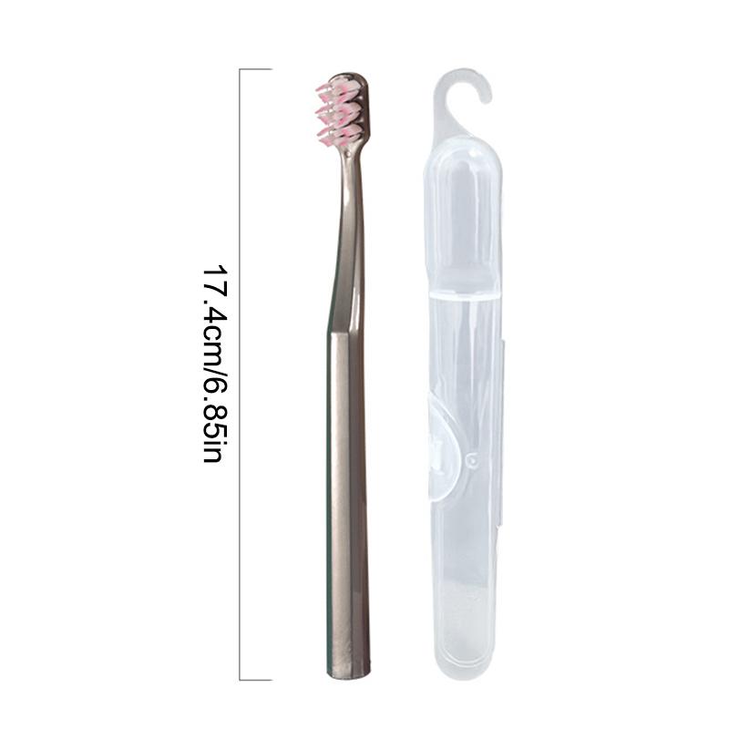 1/3 Pcs Ultra-Fine Soft Waves Head Manual Toothbrush Soft Fiber Deep Cleaning Toothbrush Portable Household Travel Cleaning