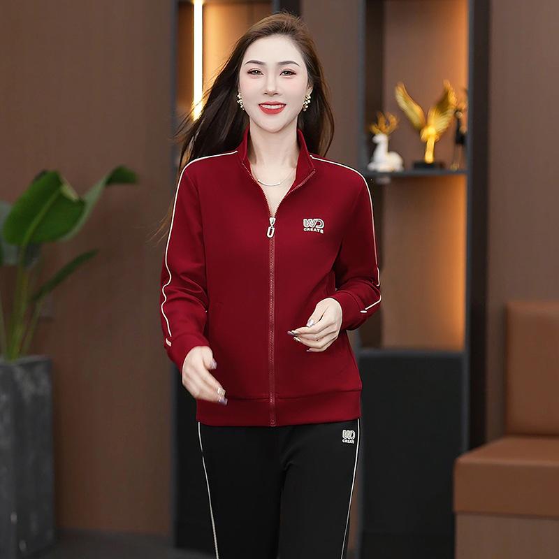 Women's Lightweight Sports Suit: Thin Long-Sleeve Hoodie & Trousers, Casual 2-Piece Set for Spring/Autumn