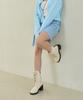 Shoehi Rita Lace-Up Walker Heel Boots (2 Colors)_B1715