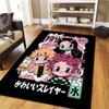Demon Slayer Carpet Rug For Living Room Bedroom Home Sofa Decoration Kids Play Nonslip Floor Mat