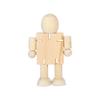 Wooden DIY Jointed Puppet: Kids' Painting Graffiti Robot Toy