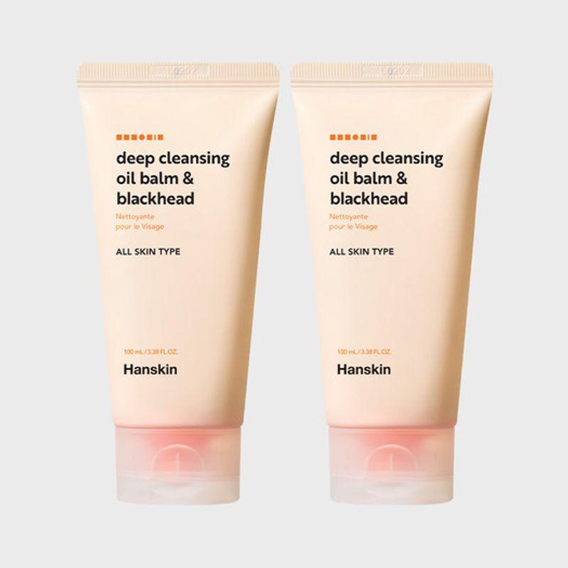 

[Hanskin] Deep Cleansing Oil Balm & Blackhead 100ml x 2
