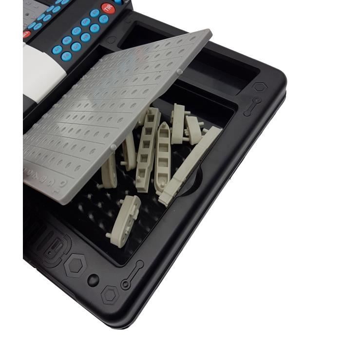 Lexibook - bataille navale électronique - parlante et effets lumineux - 2 joueurs (fr/de/it/nl)