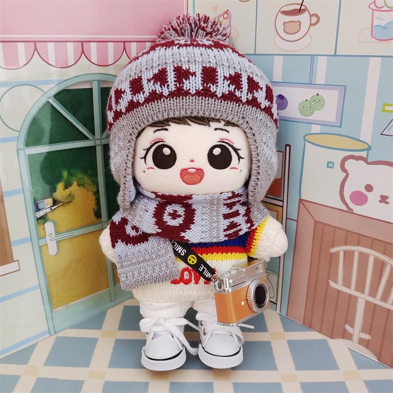 Sun Yingsha 20cm Plush Star Doll - Cute Holiday Toy Gift