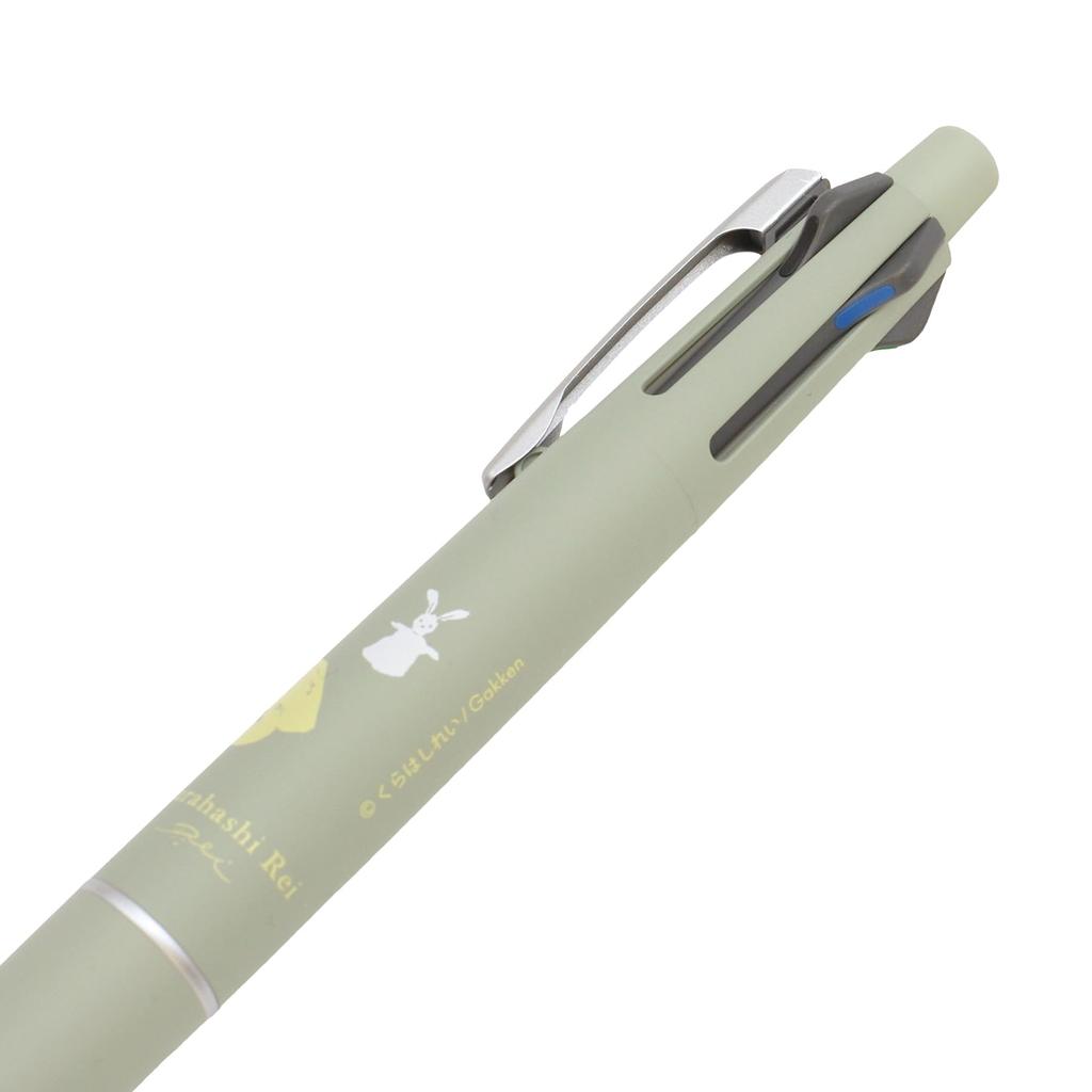 Gakken Kurahashi Rei Jetstream Pen Green H25805 Staful Multi-function 4&1 0.5mm