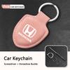 Car Keychain Holder KeyRing Protection Decoration For Honda Civic FIT Accord Prelude CRV 5th City CRZ CRX Jazz HRV Pilot Odyssey XD9