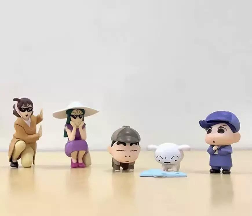 Crayon Shin-chan Detective Agency Blind Box Figure Set 4-6 CM