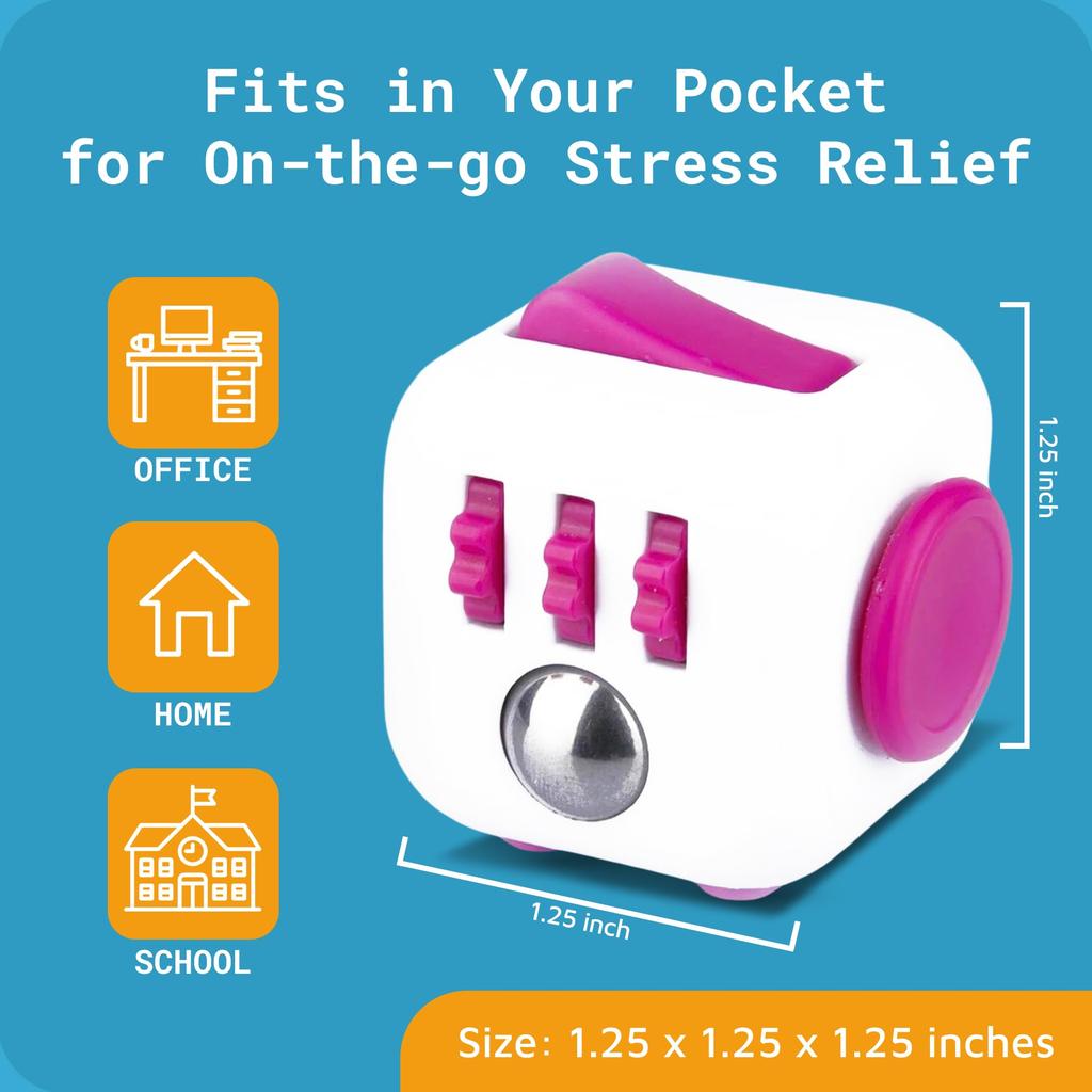 Antsy Labs Fidget Cube (Berry)