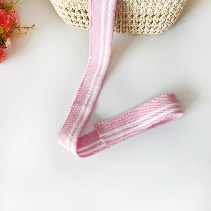 80cm Long Cotton Stretch Plain Knit Rib Trim Fabric, Suitable for Round Cuffs Neck V-neck T-shirt Baseball Jacket